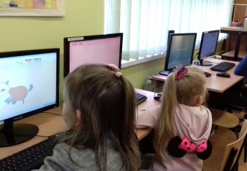 Zajęcia komputerowe przedszkolaków