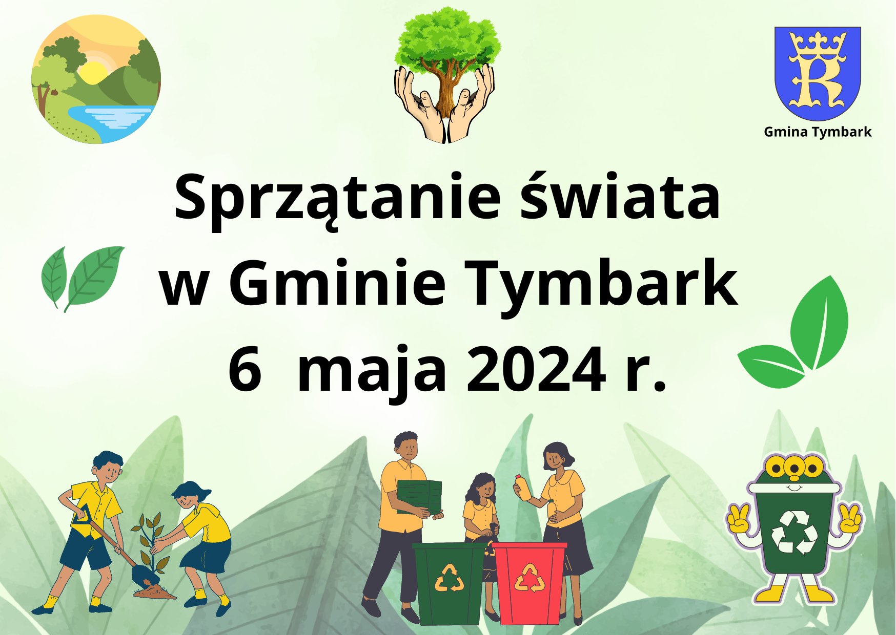 Sprzątanie świata w Gminie Tymbark