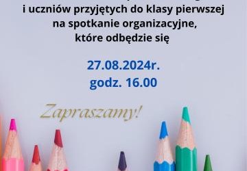 Spotkanie organizacyjne