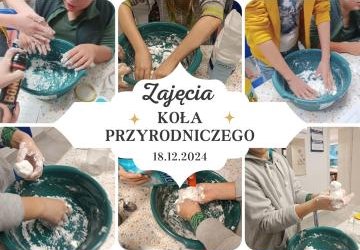 Grudniowe zajęcia koła przyrodniczego