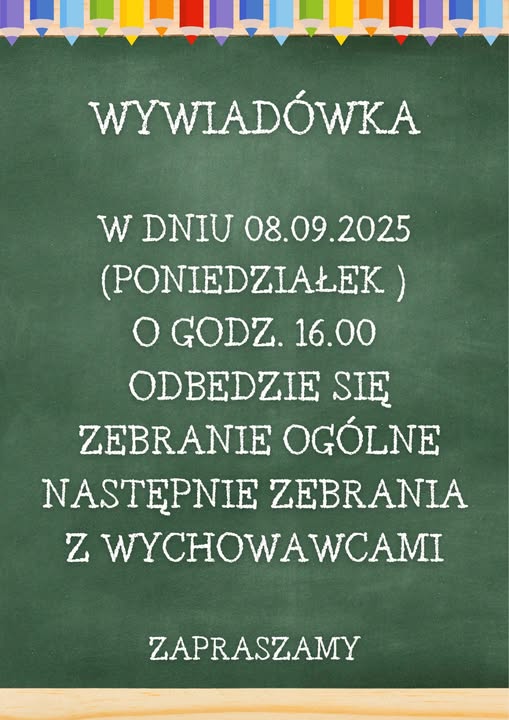 Zebranie z Rodzicami