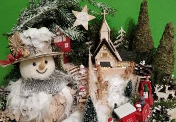 Piękne stroiki na Powiatowy konkurs pn.: EKOLOGICZNY STROIK BOŻONARODZENIOWY.