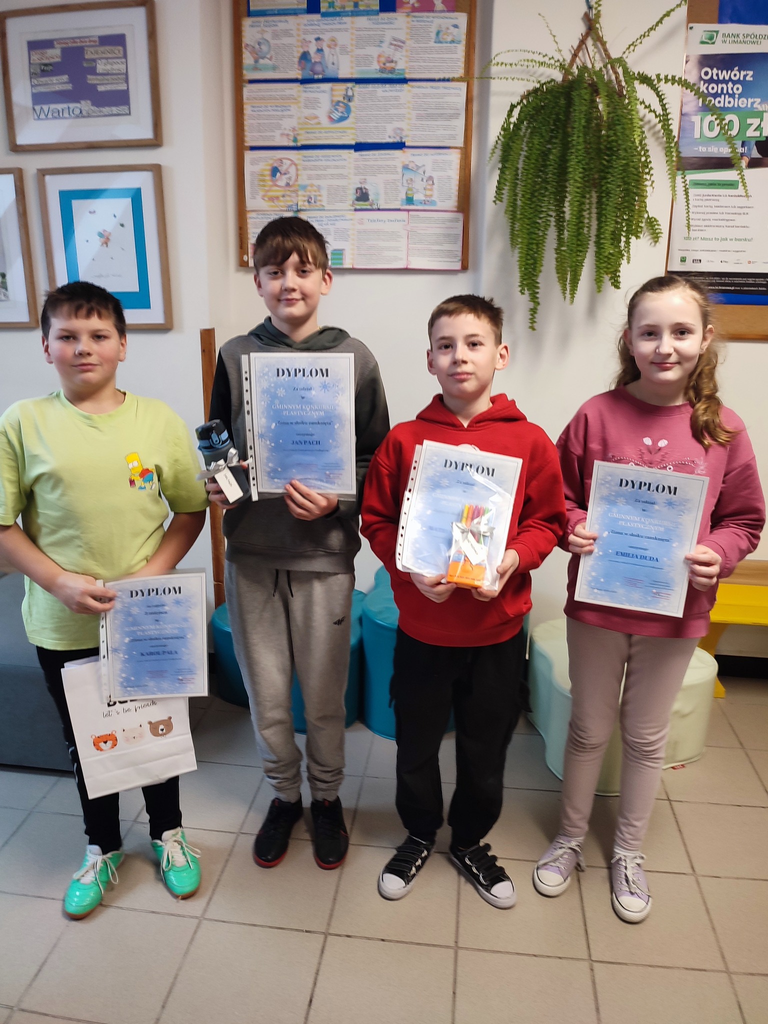 Gminny konkurs plastyczny 