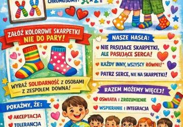 💙💛 21 marca – Światowy Dzień Zespołu Downa 💛💙