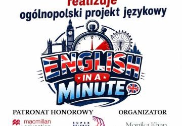 English in a Minute – dołączamy do ogólnopolskiego projektu!